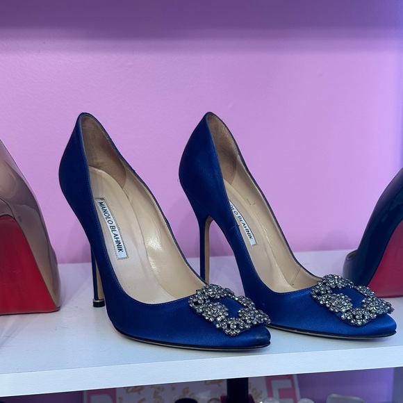 Manolo Blahnik Shoes - Manolo Blahnik Hangisi 115 Pump